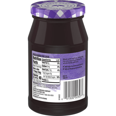 Simply Fruit PRESERVE BLACKBERRY SEEDLESS