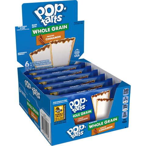 Kellogg's® PASTRY POP-TARTS® MADE W/ WHOLE GRAIN FROSTED CINNAMON