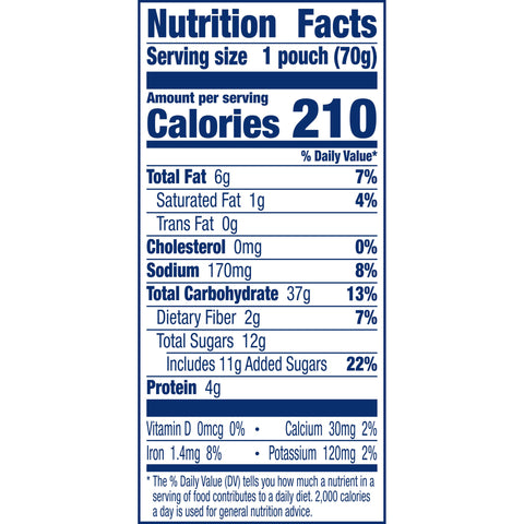 Pillsbury Blueberry Bash Mini Waffles, 2.47 Ounce -- 72 per case.