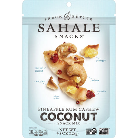 Sahale Snacks SNACK MIX PINEAPPLE/RUM/CASHEW/COCONUT