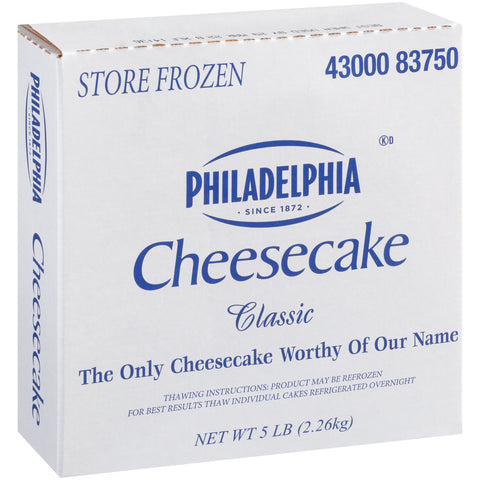 Philadelphia CHEESECAKE PLAIN NY STYLE 12 SLICE 9