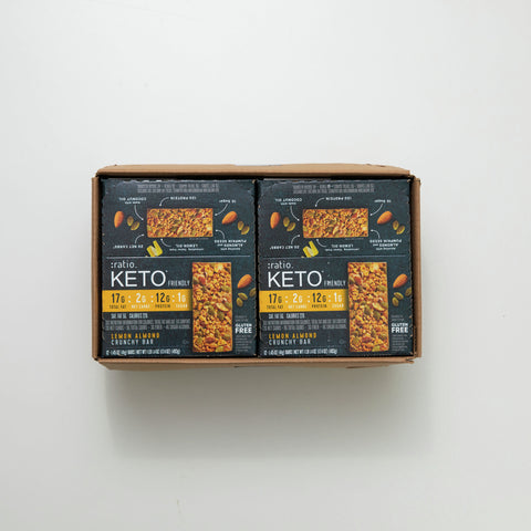 Ratio SNACK BAR KETO LEMON ALMOND GF