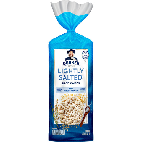 Quaker® SNACK RICE CAKE PLAIN SALTED LIGHTLY