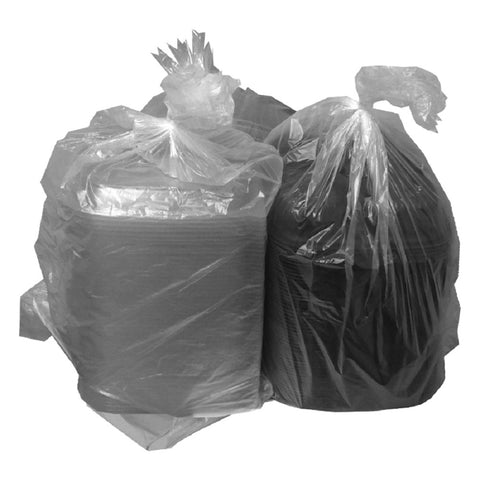 Container Pp Plastic Clear/black 1-compartment 8x8