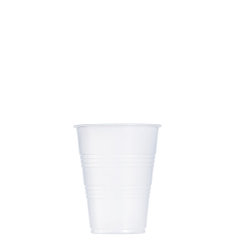 Dart Conex Galaxy Translucent Polystyrene Ribbed Cup, 9 Ounce -- 2500 per case