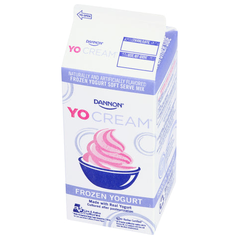 Yocream Yogurt Mix, Alpine Vanilla Nonfat Soft Serve, 64 Ounce -- 6 per case.