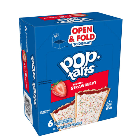 Kellogg's POP TARTS FROST STRAWBERRY 6/2 PK