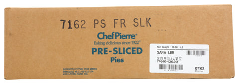 Chef Pierre PIE FRENCH SILK BAKED 8 SLICE