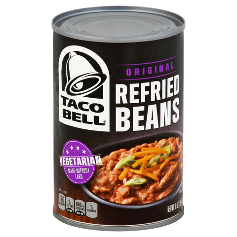 Taco Bell Refried Beans, 16 Ounce -- 12 per case.