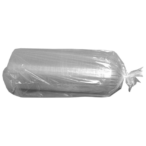 Anchor Packaging Crisp Food Technologies Microwavable Clear Anti-Fog Oval Lid fits for CF1948, CF1942 Container -- 380 per case