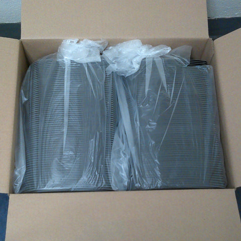 Container Plastic 2-compartment Black 8-12 Oz M420-2