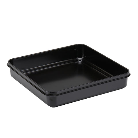 BonFaire® CONTAINER PLASTIC BLACK SQUARE BASE