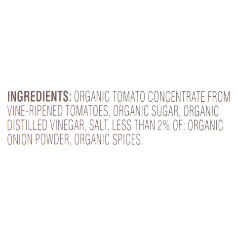 Red Gold KETCHUP BOTTLE UPSIDE DOWN ORGANIC