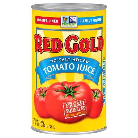 Red Gold JUICE TOMATO NO SALT ADDED CAN