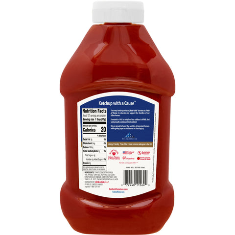 Red Gold KETCHUP FANCY 33% PLASTIC SQUEEZE BOTTLE