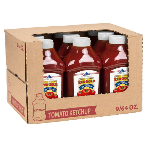 Red Gold KETCHUP FANCY 33% PLASTIC SQUEEZE BOTTLE