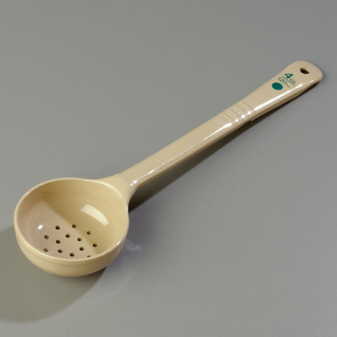 Carlisle MEASURE MISER® PERFORATED LONG HANDLE BEIGE 4 OZ