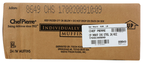 Sara Lee Frozen MUFFIN CHEESE STREUSEL IW