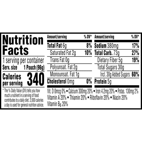 Kellogg's® PASTRY POP-TARTS® MADE W/ WHOLE GRAIN FROSTED CINNAMON