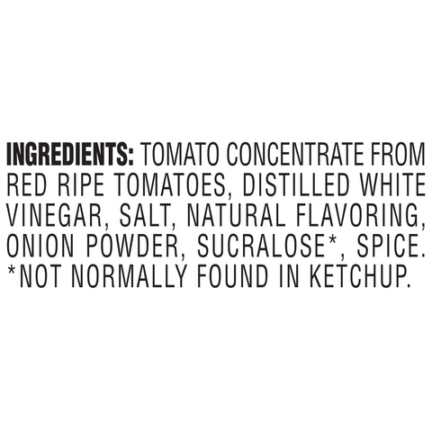 Heinz® KETCHUP NO SUGAR ADDE