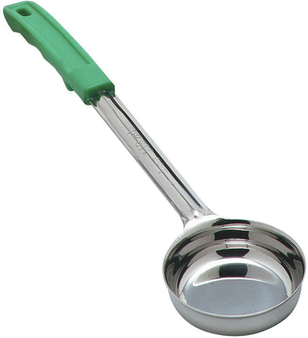 Carlisle MEASURE MISER® SOLID GREEN HANDLE STAINLESS STEEL 4 OZ