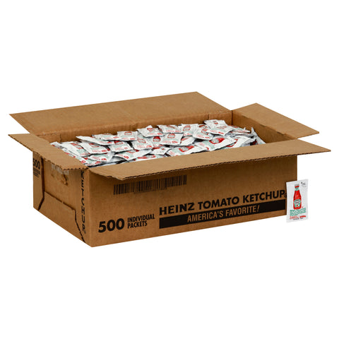 Heinz Ketchup Single Serve 500 Case 9 Gram
