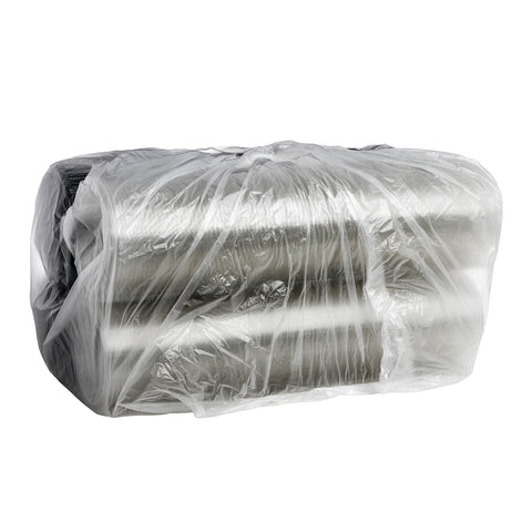 Gourmet Classics™ CONTAINER PLASTIC CLEAR DOME / BLACK BASE HINGED DEEP CLAMSHELL 6