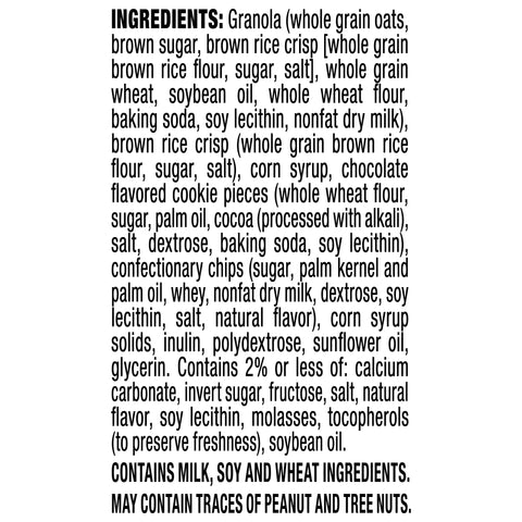 Quaker® GRANOLA BAR REDUCED SUGAR COOKIES N' CREAM