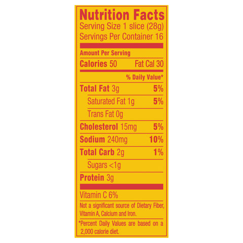 Kraft Oscar Mayer Square Chopped Ham, 16 Ounce -- 12 per case.