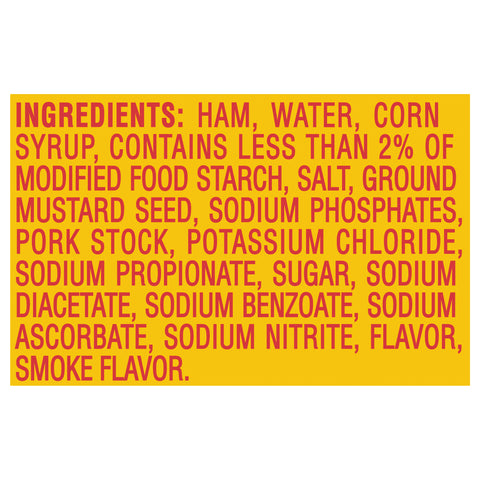 Kraft Oscar Mayer Square Chopped Ham, 16 Ounce -- 12 per case.