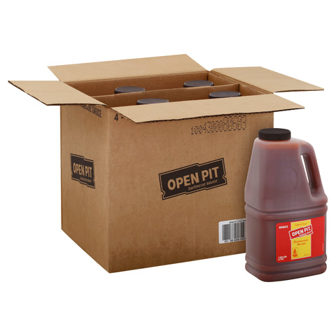 Open Pit Original Barbecue Sauce 4 Case 1 Gallon