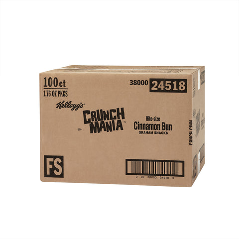 Kellogg's® CRACKER CRUNCHMANIA™ CINNAMOM BUN GRAHAM STICKS