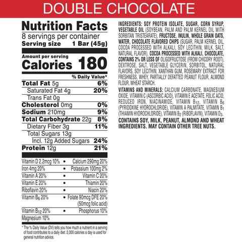 Kellogg's® MEAL BAR SPECIAL K PROTEIN™ DOUBLE CHOCOLATE