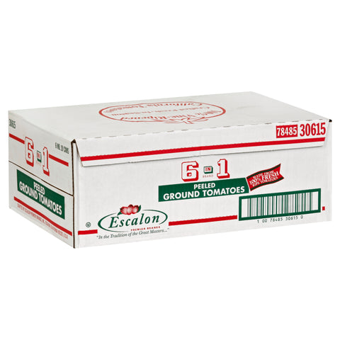 6 in 1 Peeled Ground Tomato Extra Heavy Puree, 102 Ounce -- 6 per case