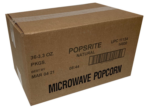 Calumet Diversified Popcorn POPCOR POPS-RITE MICROWAVABLE