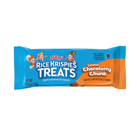 Kellogg's® SNACK BAR RICE KRISPIES TREATS® CARAMEL CHOCOLATEY CHUNK