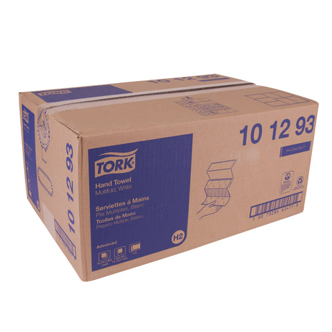 Tork Advanced Xpress® TOWEL HAND MULTIFOLD 3-PANEL WHITE 2-PLY 9.5X9.1