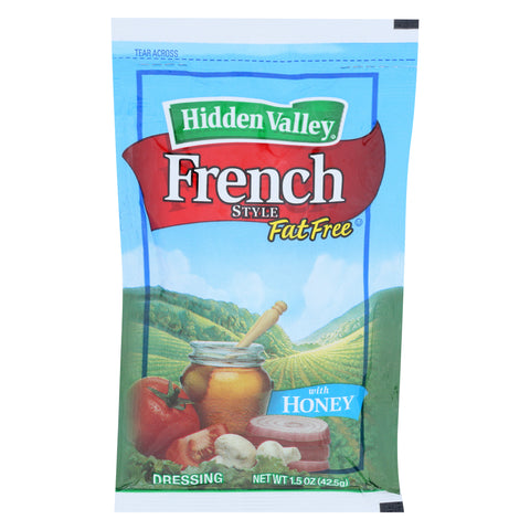 Dressing French W/ Honey Fat Free Single Serve Packet