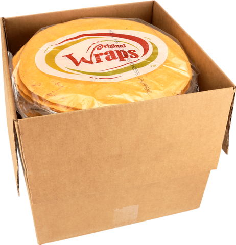 Tortilla Wrap Flour Cheese Jalapeño Pressed 12