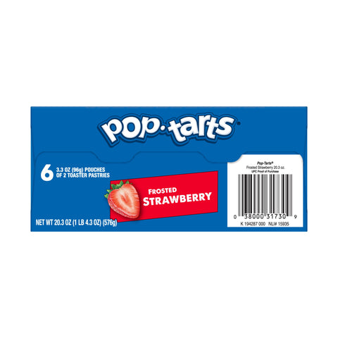 Kellogg's POP TARTS FROST STRAWBERRY 6/2 PK
