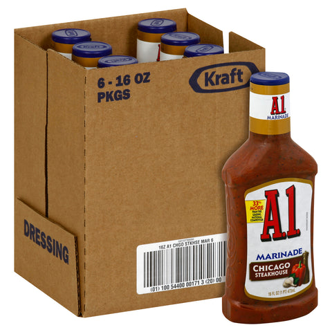 A.1. Steakhouse Chicago Marinade, 16 Ounce -- 6 per case