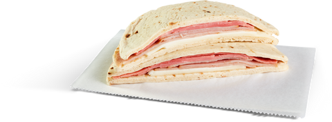 Sandwich Club Ham Turkey Cheese Flatbread