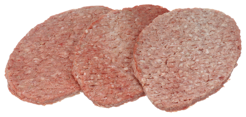 Beef Steak Chopped Cubed Oval Raw 4 Oz 7741