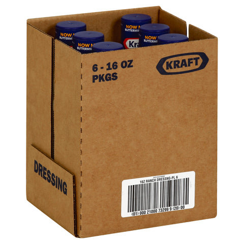 Kraft Ranch Dressing, 16 Ounce -- 6 Case