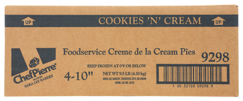 Chef Pierre PIE COOKIES & CREAM DE LA CREAM W/ DOMES 10