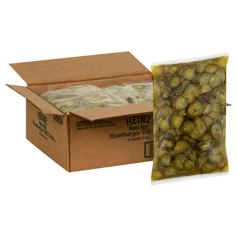 Pickle Chip Hamburger Crinkle Cut Pouch Pack 658200/75991013