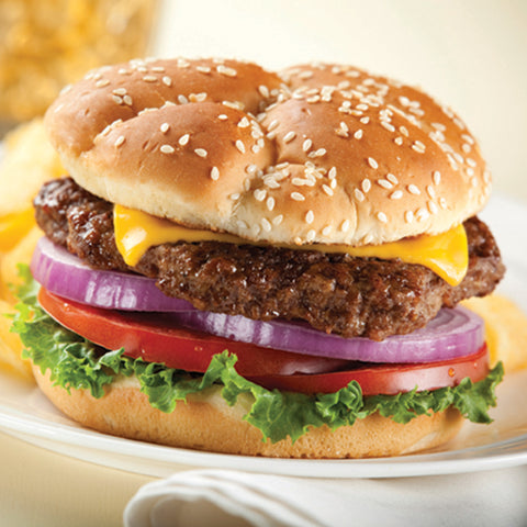 Beef Steak Burger Flamebroiled Fully Cooked 3 Oz 15-230