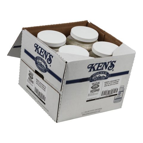 Ken's Foods DRESSING GREEK W/ OLIVES & FETA REFRIGERATED