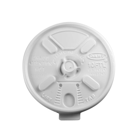 Dart LID WHITE LIFT N LOCK FOR 10J10, 10KY10, 12FJ10