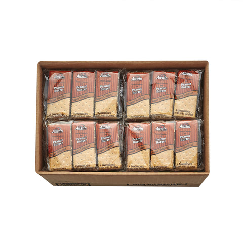 Austin® CRACKER SANDWICH TOASTY CRACKERS WITH PEANUT BUTTER